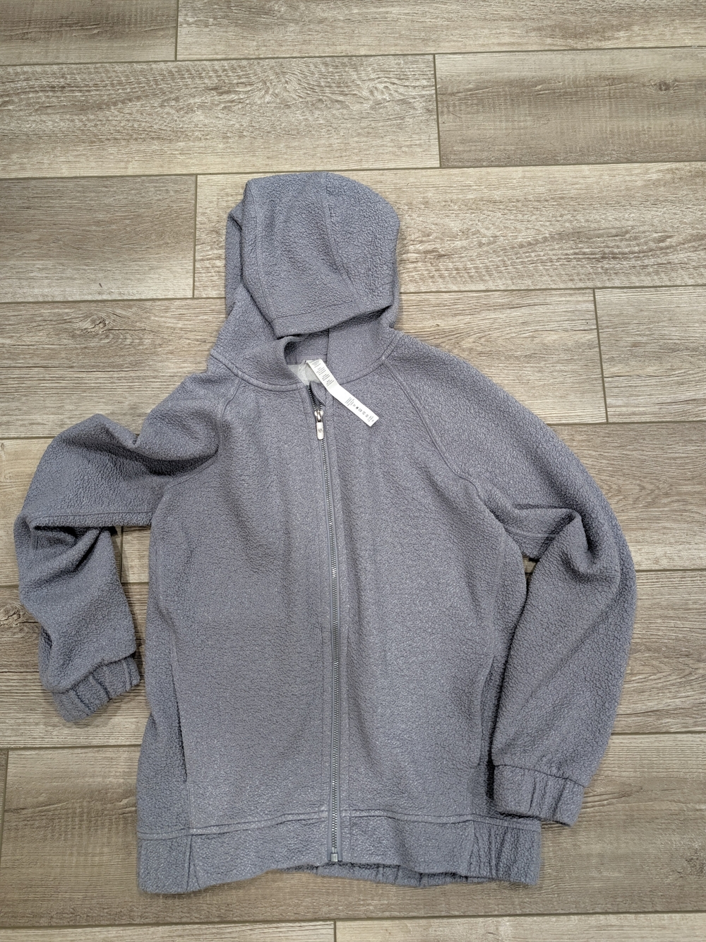 lululemon athletica Lilac Hooded Zip Fleece Jacket